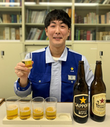 稲垣僚さん（サッポロビール株式会社 千葉工場 醸造部：千葉県） | 栄養生命科学科